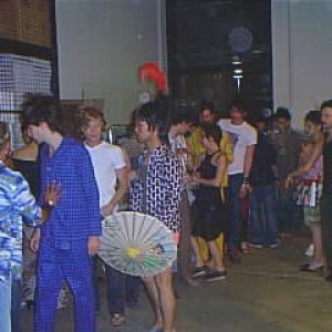 Previa de un desfile en el Malba