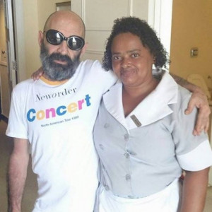 Yo y la arrumadeira Ana habitación 951, marzo 2018