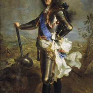 Luis XIV 1701 por Hyacinthe Rigaud